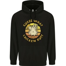 Devine Ce Que C'est Le Cul De Poule Sweat À Capuche Pour Hommes En 80% Coton