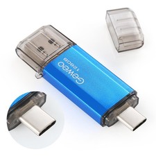 CLé USB 128Go, 2 en 1 OTG