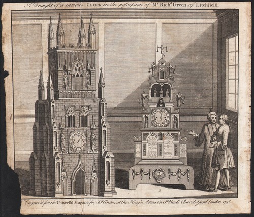 1748 rare engraving - 1748,