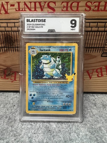 Carte pokémon cgs tortank - pokémon,