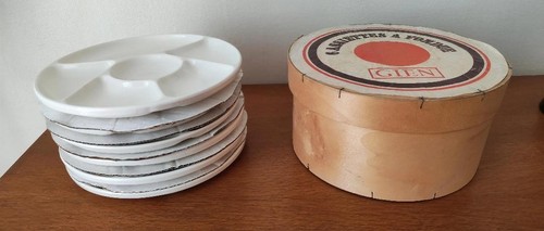 Service fondue faience - à,