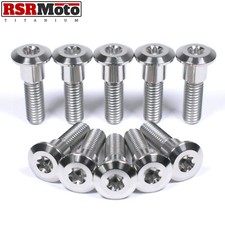 Triumph Rocket III 2300 (04-18) 3 2500 (19-23) Titane Disque Avant Boulons Torx