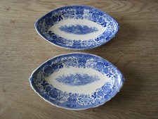 2 Villeroy & Boch Raviers / Butter Shops / Small Dishes Model Burgenland Blue