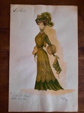 Dessin Ancien Mode Théâtre