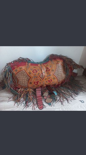 Ancien oreiller coussin - , en