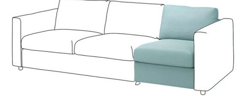 Neuf ikea vimle housse - vimle, module