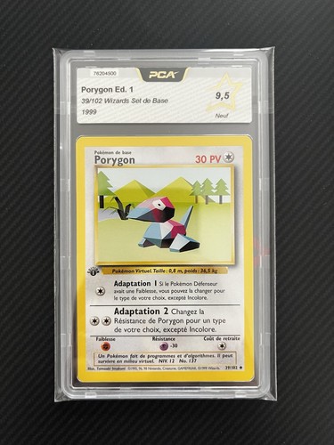 Carte pokémon porygon - carte,