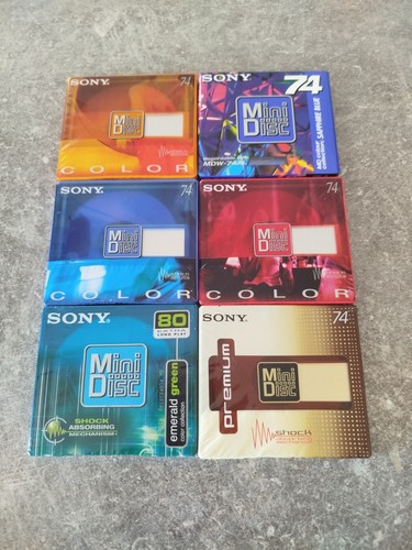 Lot sony minidisc neufs - de,