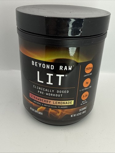 Beyond raw lit pre workout - beyond,