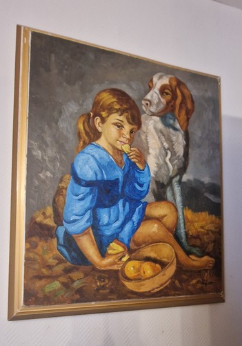 Tableau peinture huile sur