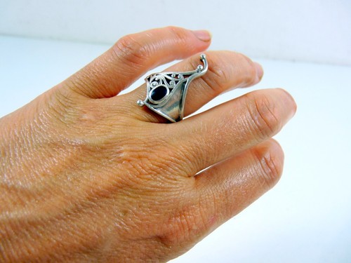 Vintage bague gothique venise - vintage,
