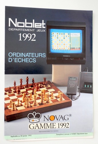 Novag noblet catalogue 1992 - noblet,