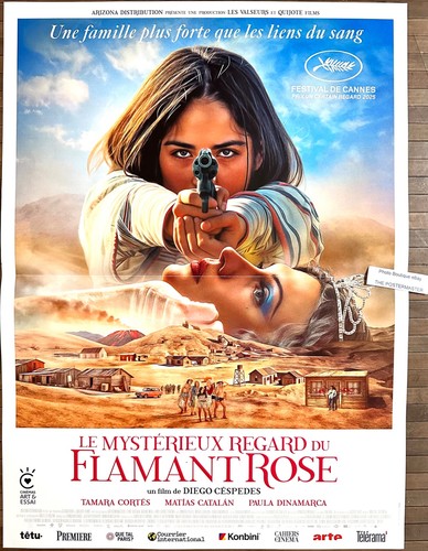 Affiche cinéma mystérieux - affiche,