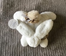Peluche Lapin blanc beige