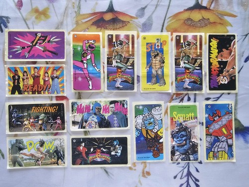 Lot autocollants chewing gum