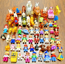 LEGO DUPLO Figures Animals Vehicles Lot of 72 Toy Minifigures