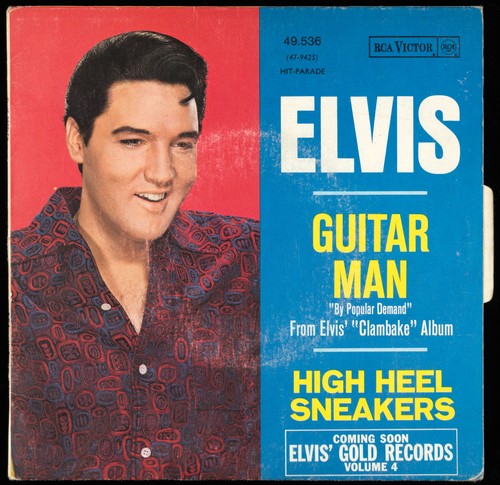 Elvis presley guitar man - -,