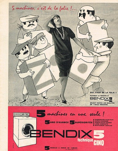 Advertising 1962 bandix - advertising,