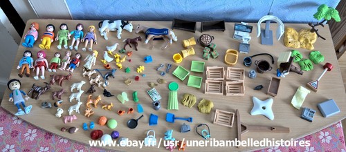 Lot playmobil divers - lot,