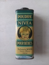 NIVEA Poudre Boîte en Tôle