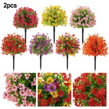 Lot de 2 boules topiaires en buis artificiel 24 pouces pour design extérieur é