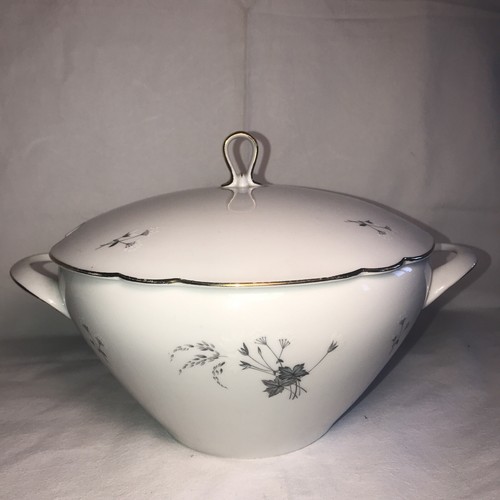 Soupière porcelaine motif - soupière,