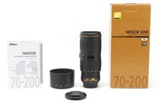 [ Almost Unused ] Nikon AF-S NIKKOR 70-200mm F/4 G ED VR AF Zoom Lens From JAPAN