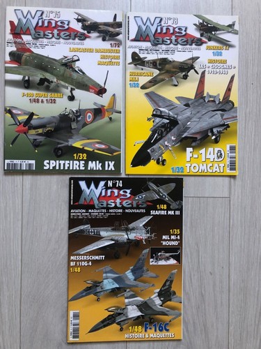 Revues magazines wing - 3x,
