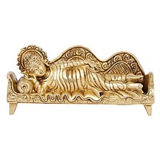 Idole De Bouddha Couché En