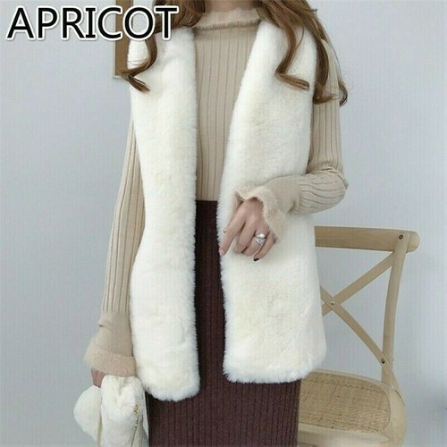 Femme faux lapin fourrure - faux,