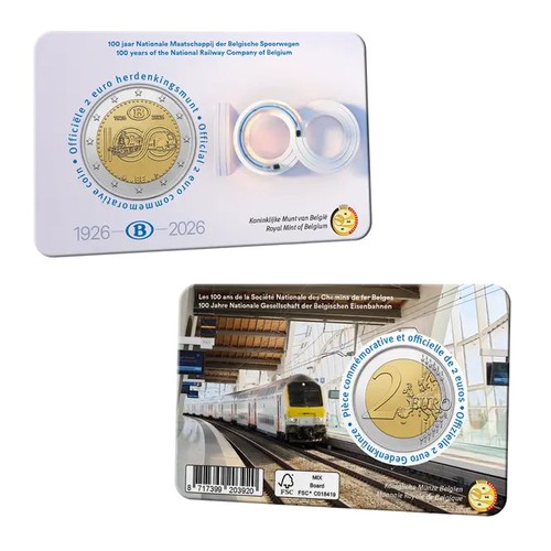 Commemorative belgique 2026 - commemorative, de