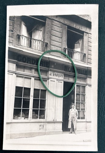Carte photo cpa devanture - photo,