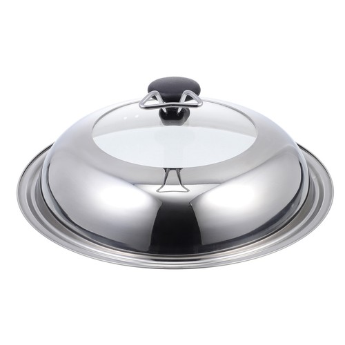 Couvercle inox casserole - inox, de