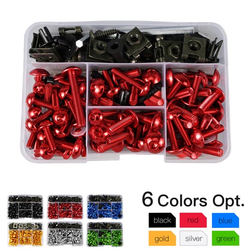Cnc fairing bolts kit body - cnc,