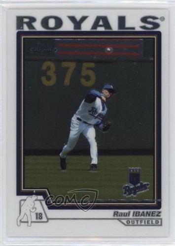 2004 topps chrome raul ibanez - topps,