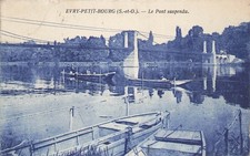 91 EVRY-PETIT-BOURG SUSPENSION BRIDGE - 80816