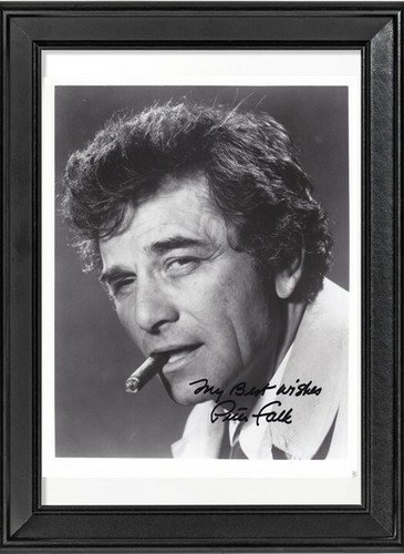 Peter falk autographe avec - peter,