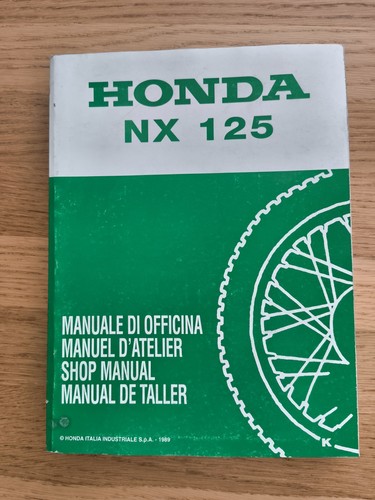 Manuel atelier entretien - manuel, honda