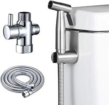 Handheld Bidet Toilet Sprayer - Stainless Steel Muslim Shattaf Diaper