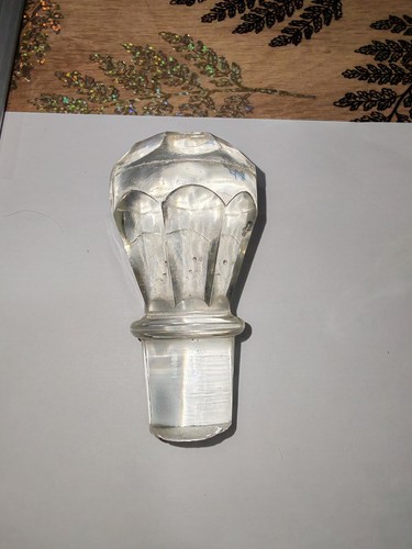 Jolis ancien bouchon carafe - ancien,