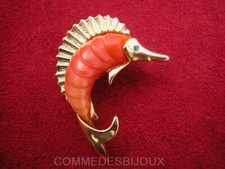 Broche "Espadon" Résine
