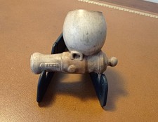 Rare fourneau de pipe canon -