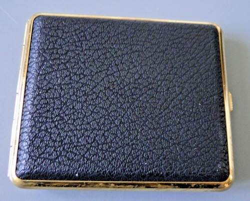 Porte cigarettes vintage noir - porte-cigarettes,