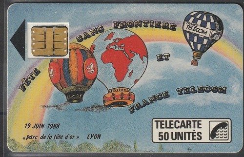 Télécarte france f17 lyon - france,
