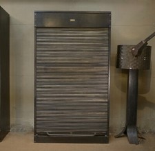 Metal shutter filing cabinet "Ronéo" 1950s