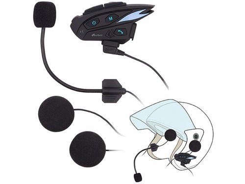 Intercom moto pour jusqu’à