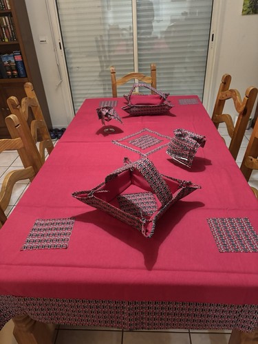 Magnifique nappe artisanale - magnifique,