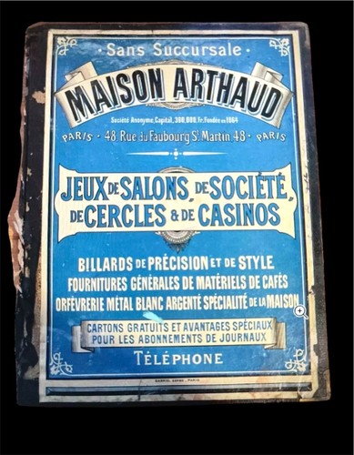 Affiche ancienne maison - affiche,