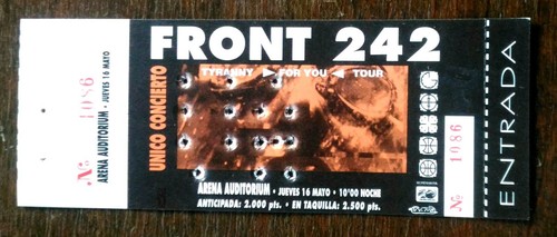 Ticket billet stub unused - stub,