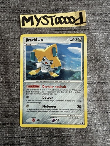 Carte pokémon jirachi 111 - pokémon,